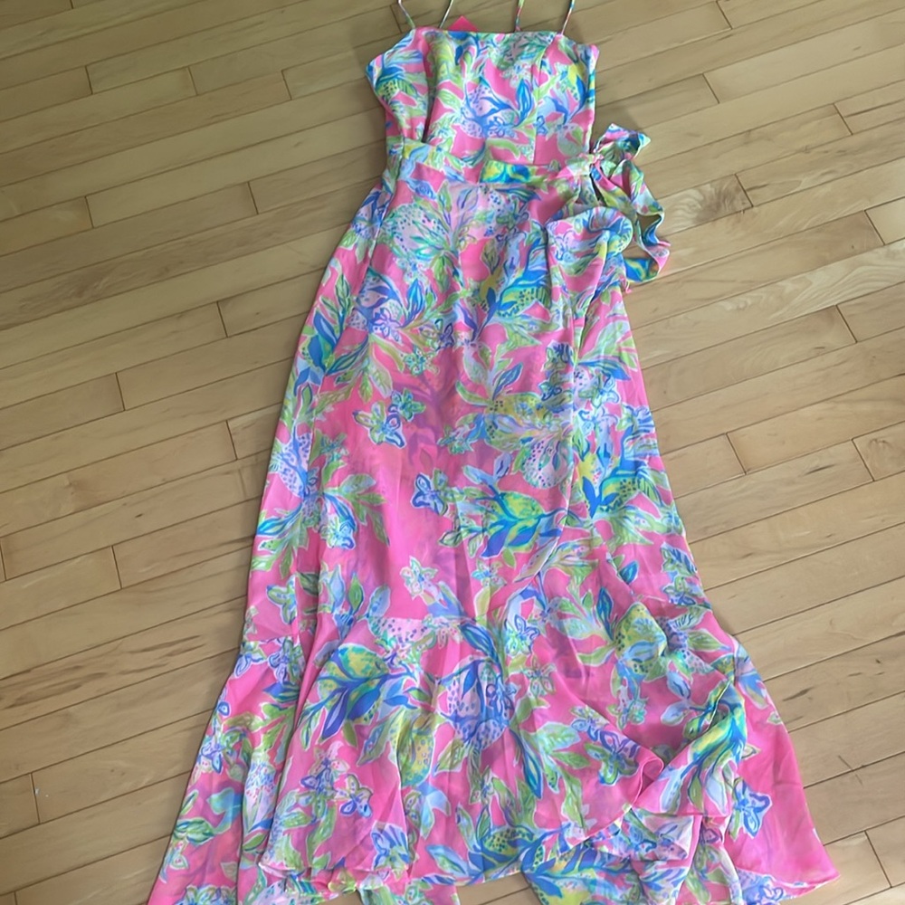 Lilly Pulitzer Anni Maxi Dress Size 00 NWT - Picture 2 of 6